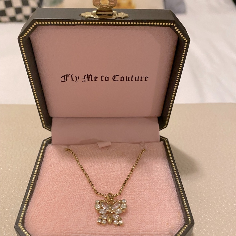 Juicy Couture Butterfly Necklace